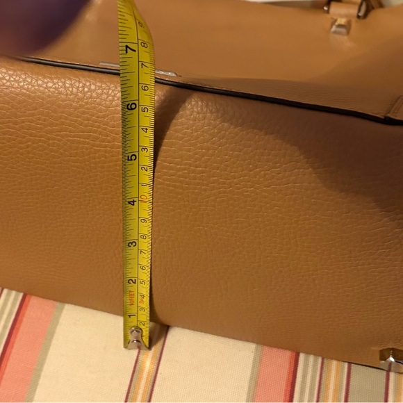 NWT Rebecca Minkoff Regan Leather Satchel - Desert Tan - Picture 7 of 10